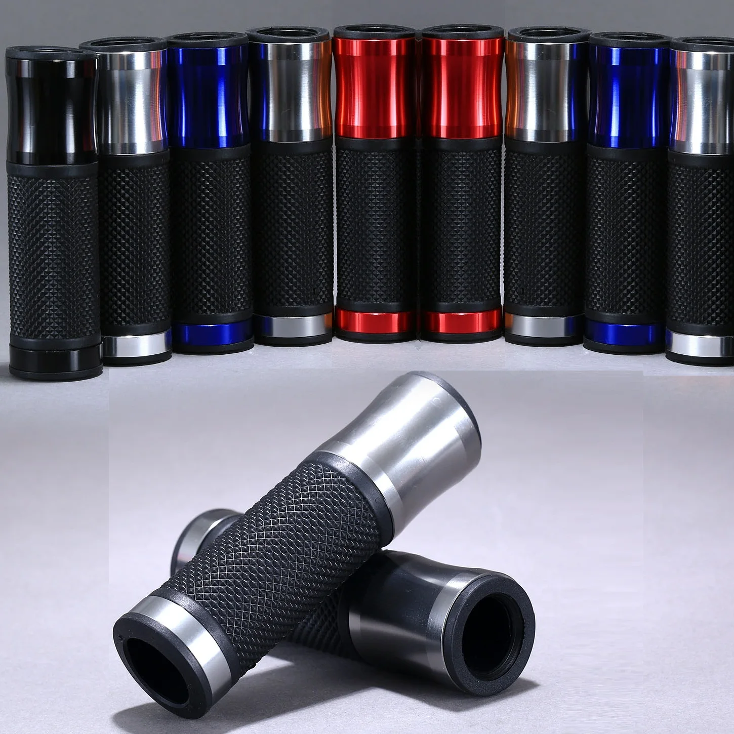 

1 пара, Нескользящие резиновые ручки для мотоцикла, 7/8 дюйма, 22 мм