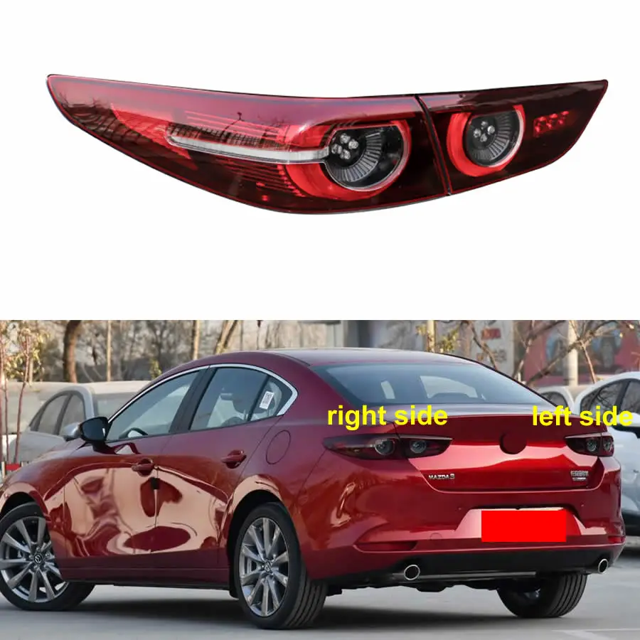 

Для Mazda 3 Axela 2020 светодиодный автомобильные аксессуары задний фонарь в сборе тормозной задний фонарь стоп-сигналы стояночный фонарь