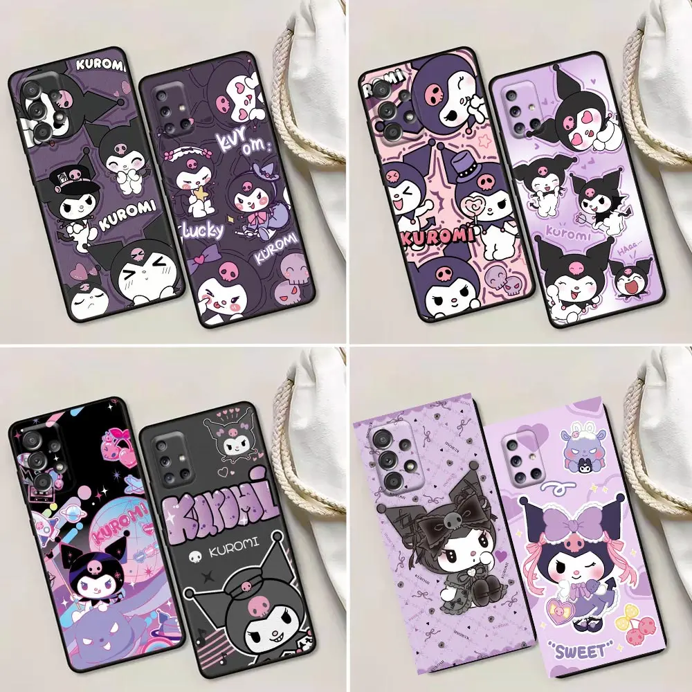 

Cartoon Cute Kuromi Case For Samsung A52 A72 Cqoue Galaxy A90 A80 A73 A71 A70 A60 A54 A53 A51 A50 A42 A34 A33 A32 A23 A22 Cover