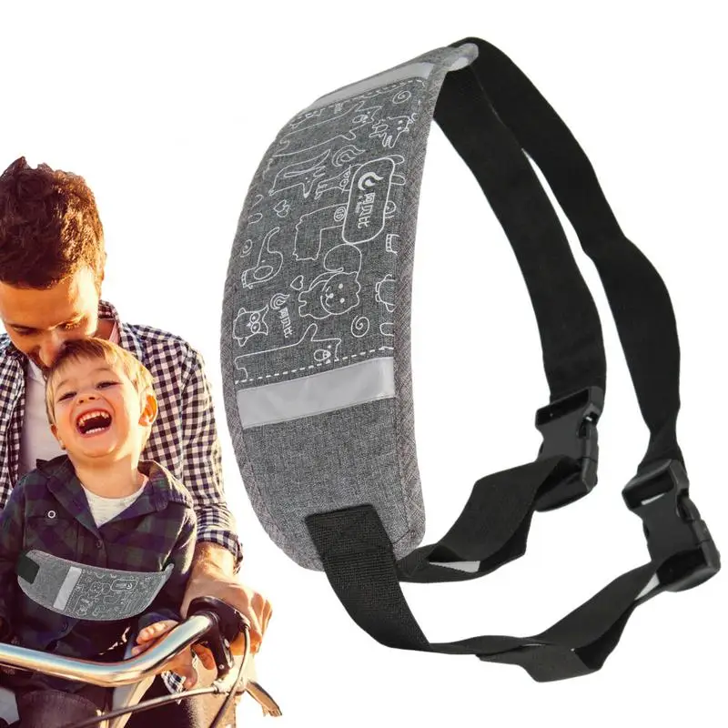 

Motorcycle Child Harness Non-stuffy Motorcycle Safety Belt Non-Slip Strap Motorcycle Seat Strap For Kids Reflective Design For