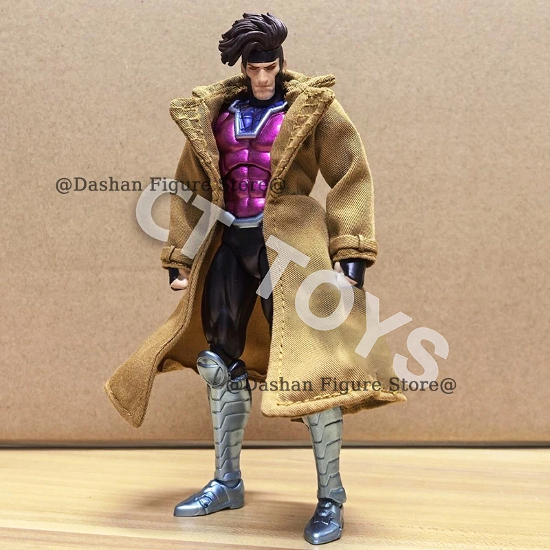 Фото Фигурка CT Toys X-Men Gambit, 17 см, подвижная коллекция ПВХ, COMIC Ver. Mafex 131 X Мужская фигурка Remy Etienne LeBeau, модель игрушки №3