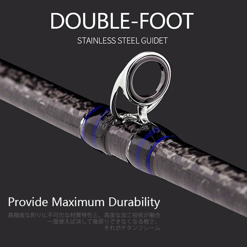 Фото OBSESSION UNBREAKABLE 2,28 м 2,4 м Snakehead Snapper Pole XXH Power Carbon Супер жесткая удочка Casting Grouper удочки №4