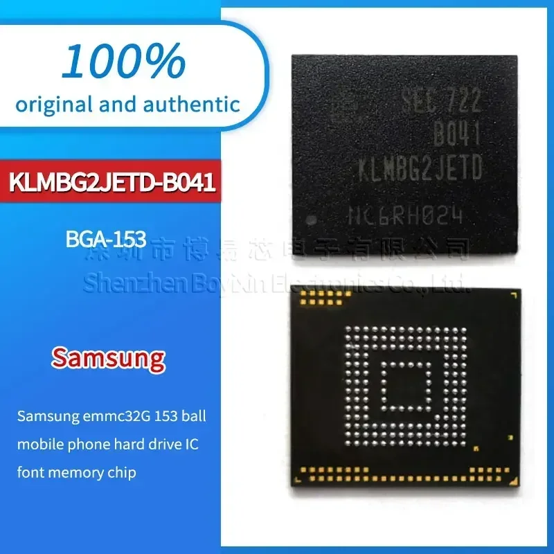Original genuine KLMBG2JETD-B041 BGA153