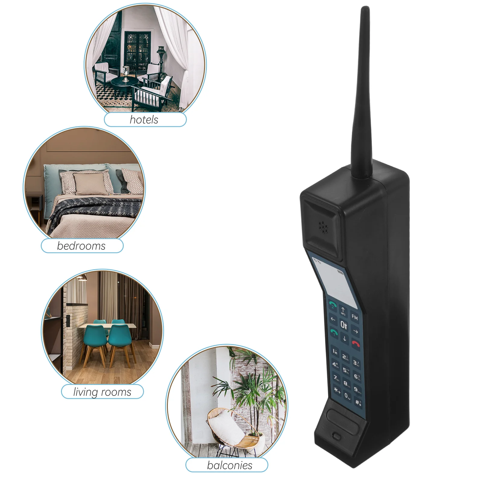 Ретро большой брат телефон сотовый реквизит старомодный винтажный кирпич