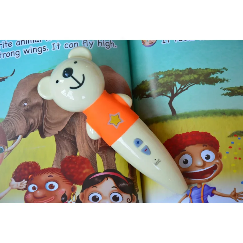 Набор для обучения на английском языке детская говорящая ручка Sonix чтения детей