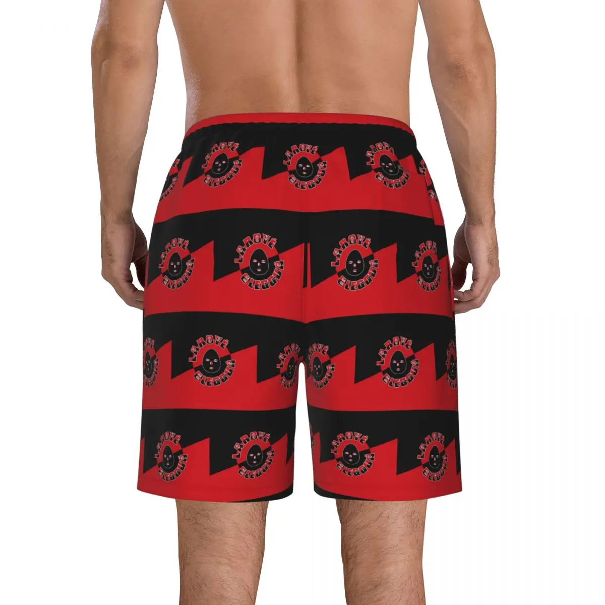 Фото Пляжные шорты Eleggua Trunks, повседневные быстросохнущие летние мужские шорты для плавания №4