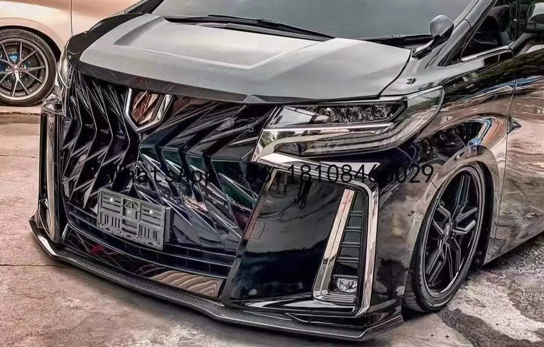 Автомобильные аксессуары Высококачественная передняя решетка радиатора Black Knight