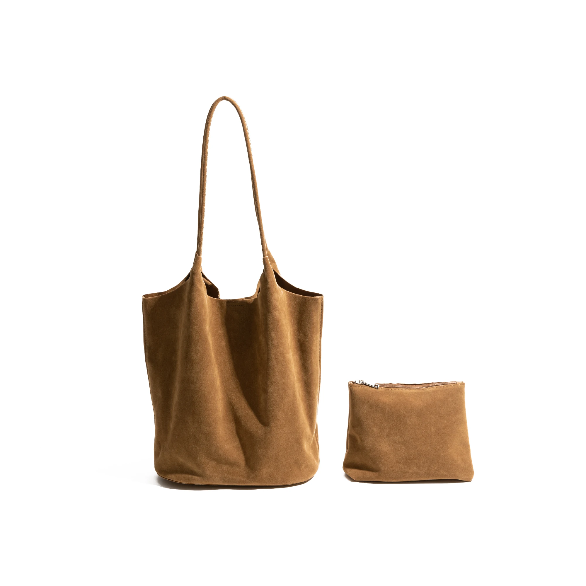 Женская квадратная сумка-тоут MABULA из замши 2 шт