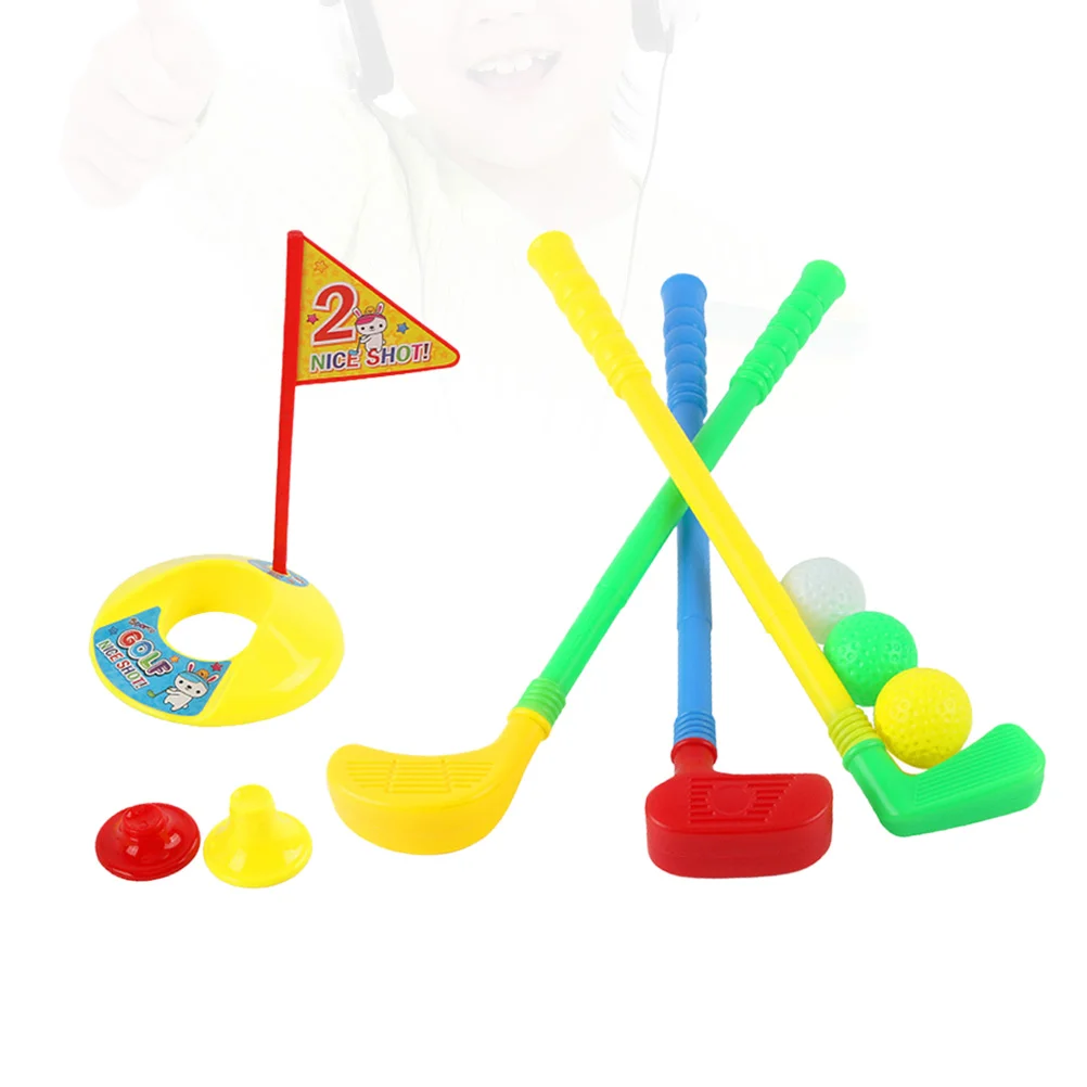 

Набор игрушек для детей, клубы, мини-игрушки, Клубная игра для помещений, обучающие игры, игры для гольфа, наборы для малышей, чемодан, игрово...