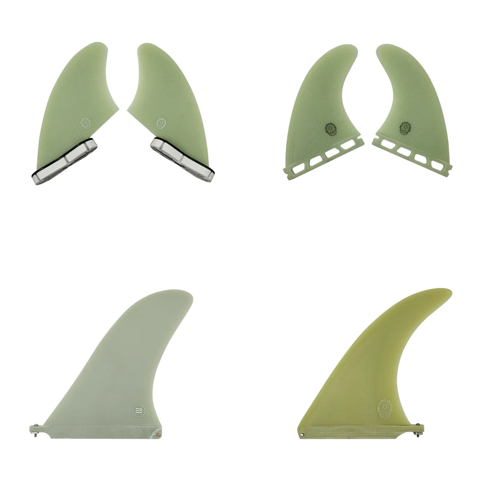 Multicolor 7/8/9/9.5/10/10.5inch Single Fin For Sup Fiberglass Surfboard Fins Single Tab/Double Tabs 2 Twin Fins G5 Keel Fins