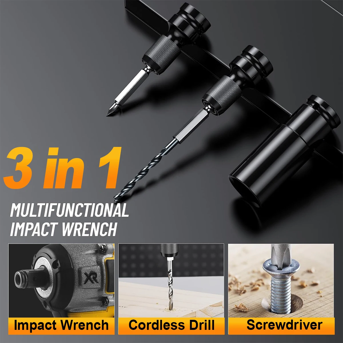 18-футовый Бесщеточный Электрический Ударный Гайковерт