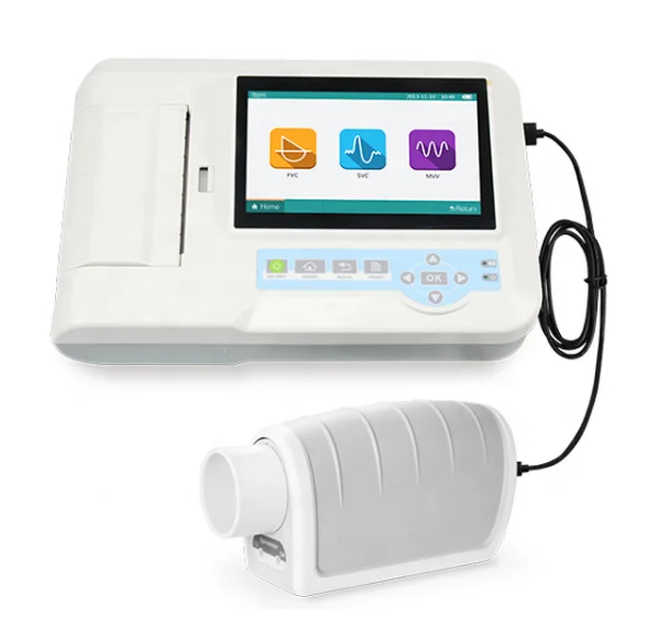 

SP100 Lung Breathing Diagnostic Spirometry medical digital portable spirometer analyzer