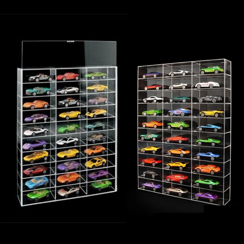 

10 Layer Car Model Storage Box Toy Car Model 1:64 Display Shelf Acrylic Display Cabinet Hand-made Doll Storage Display Stand