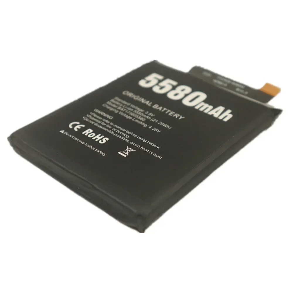 Новинка 2024 года 100% оригинальный аккумулятор для DOOGEE S60 и Lite 5580 мАч BAT17M15580 BAT17S 605580