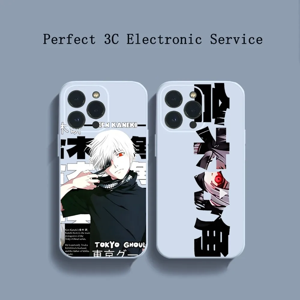 Чехол для телефона с аниме Т-Токио G-Ghoul Kaneki Ken зла матовый чехол iPhone 14 13 12 11 Pro Max XS X XR