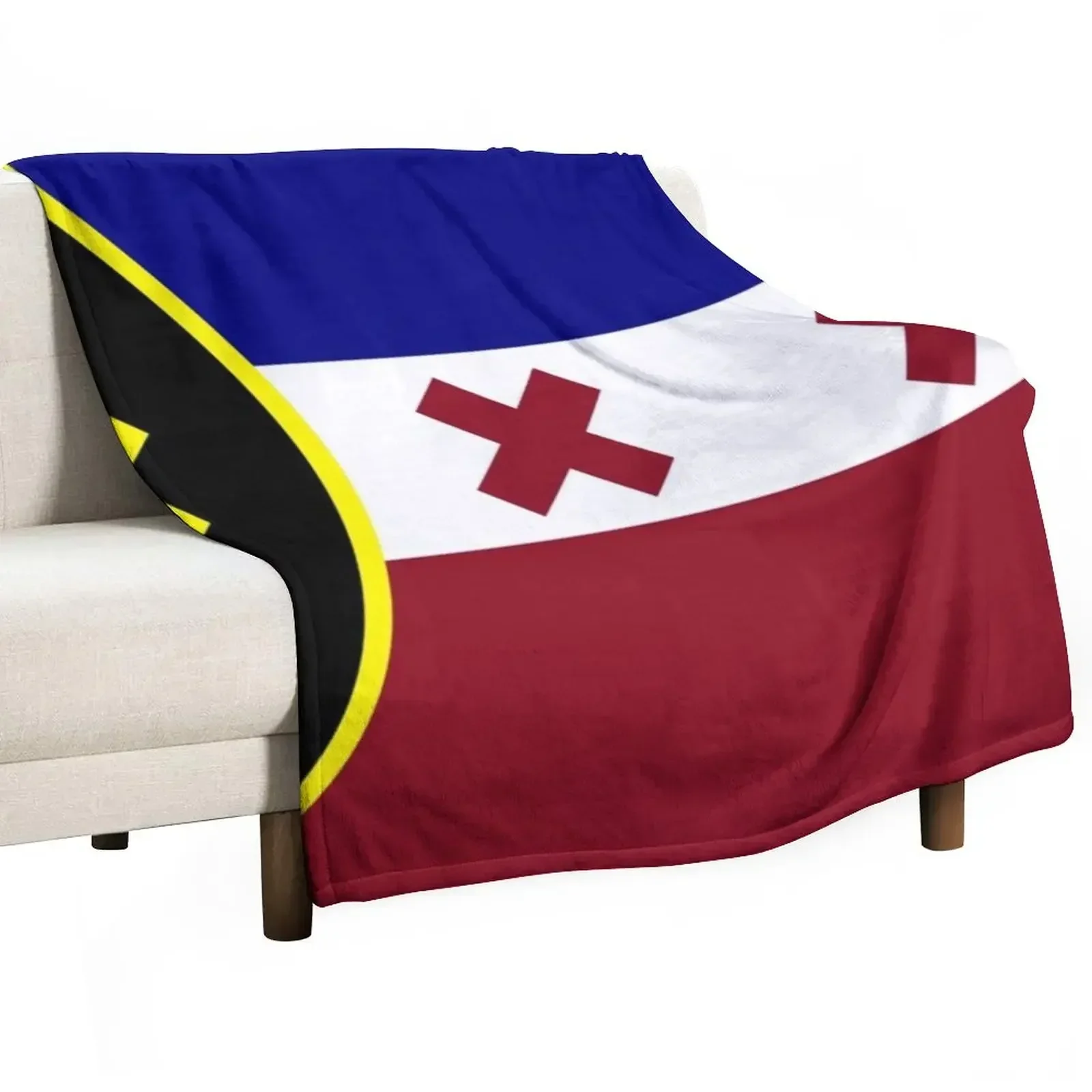 Флаг Лемберга (собано подходит для гобелена) Пледы Волосы дивана Одеяла