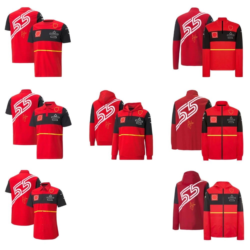 

New 2022 F1 Team Racing Suits Formula 1 Team Logo Racing Quick-drying Overalls New Season 16 And 55motorcycle suit
