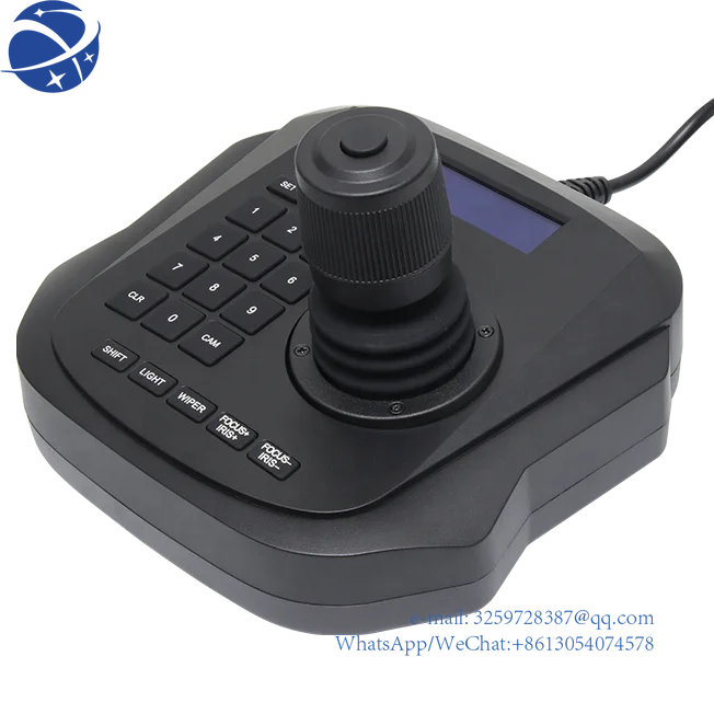 

Factory price 4d joystick vehicle ptz camera controller lcd color screen waterproof high performance