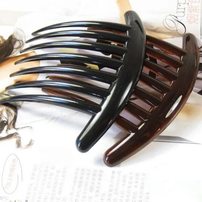 

Invisible Broken Hair Hairpin Adult Hair Tools Roll Curve Needle Bangs Fixed Insert Comb Clip Professional Styling Accessories