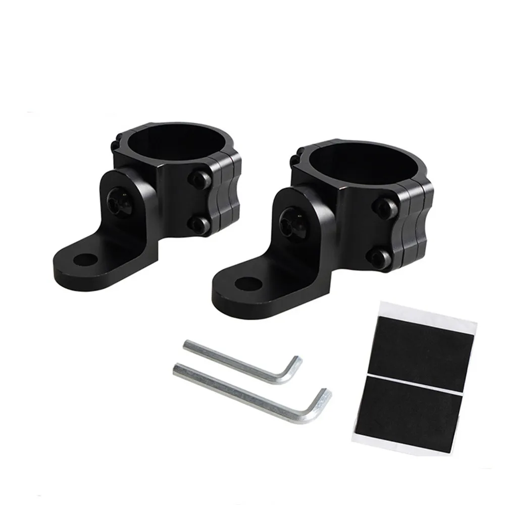 

2X Mount Brackets For UTV ATV RZR 4WD LED Whip Light Bar 1.75"To 2"Rollbar Cage Easy Installation Multifunctional Practical