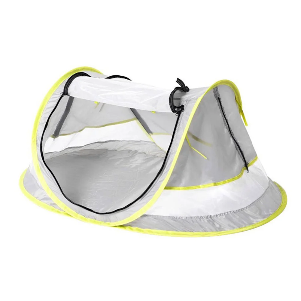 

Portable Baby Beach Tent UPF 50+ Sun Shelter Baby Outdoor Travel Bed Tent Infant Up Mosquito Net Toy Tent Crib Netting (Green)