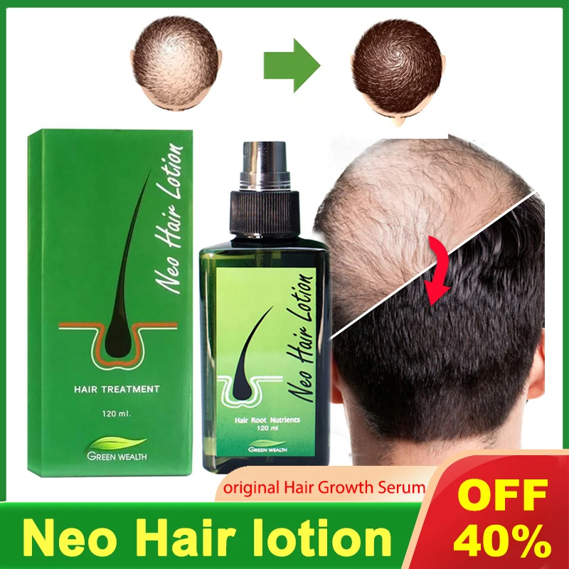 

neo hair lotion hair grow Serum hair care oil essential hair loss treatment product hair growth for men orginal Natural thailand