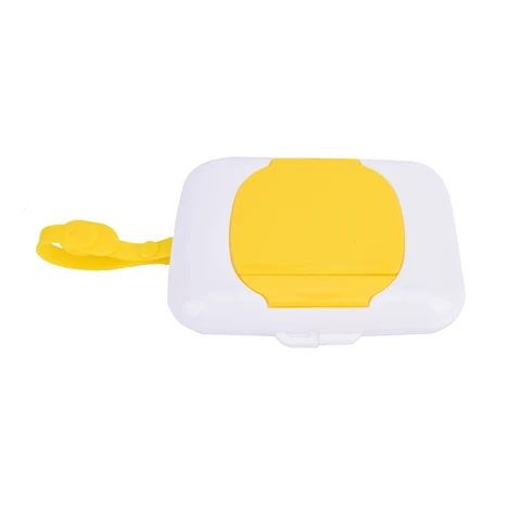 Portable Baby Wet Wipes Box Snap-Strap Wipes Container Cases Eco-friendly Outdoor Wet Wipes Bag Cosmetic Cleaning Wipes Pouch