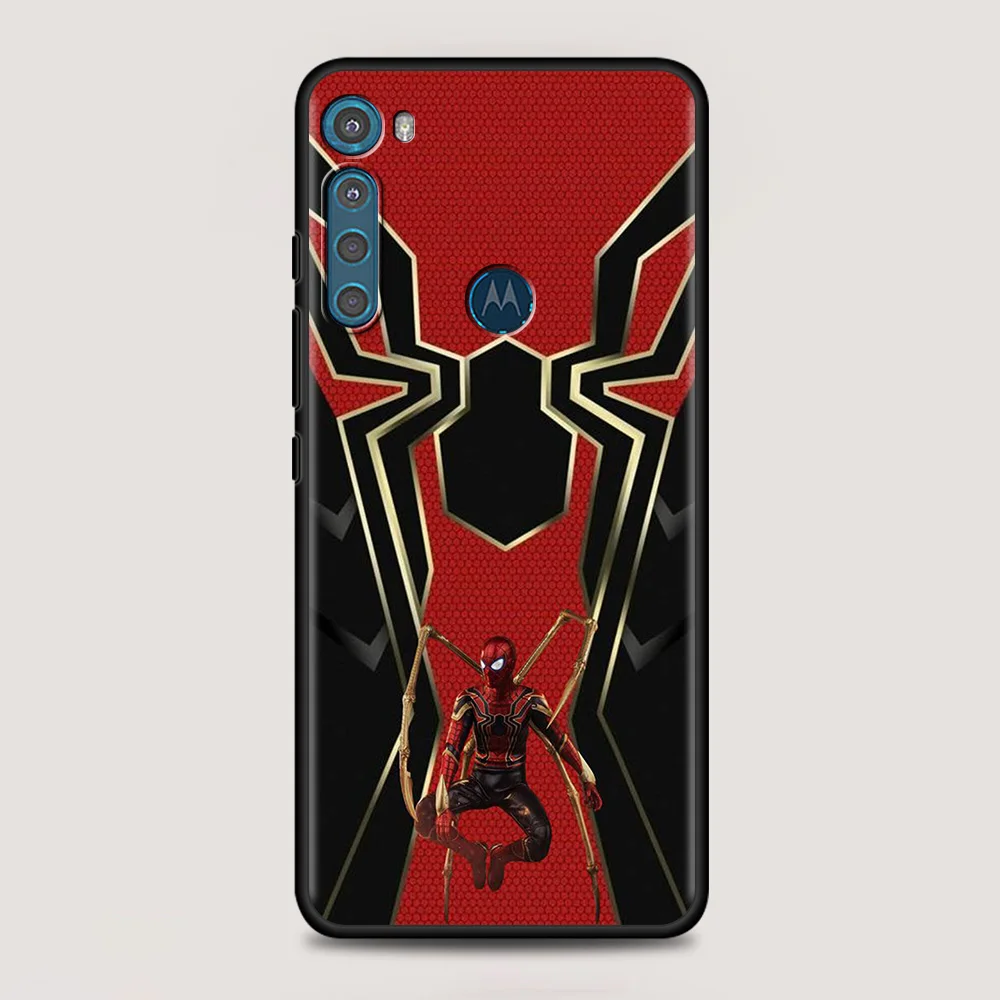 Чехол для MOTO G60 G50 G40 G30 G20 G10 G9 G8 G Edge Play Plus One Fusion E6s Edge20 Pro 20Lite Marvel Человек-паук 3 Питер