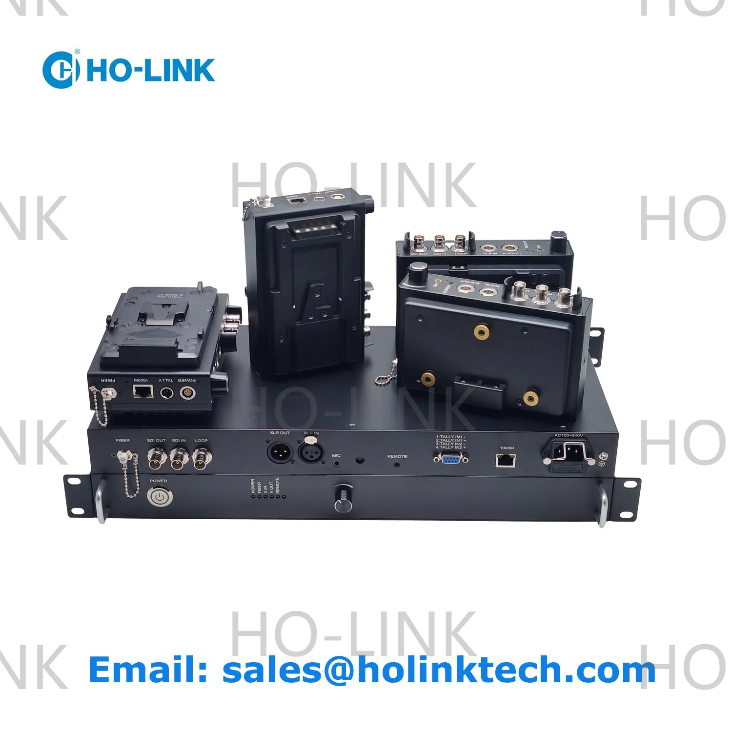 Преобразователь 12G-SDI в оптоволокно через одномодовый оптоволоконный удлинитель