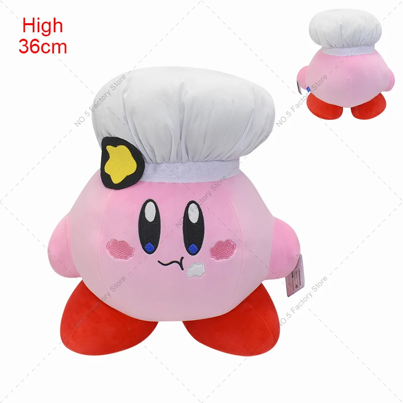 Kawaii Star плюшевый Кирби кукла шеф-повар Kirby клубника мягкие животные плюши Высокое