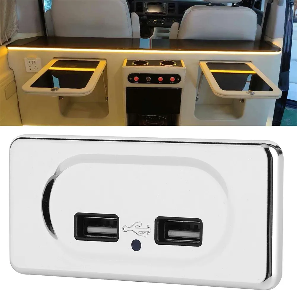 

Автомобильная водонепроницаемая розетка с двумя Usb-портами, 12 В, а