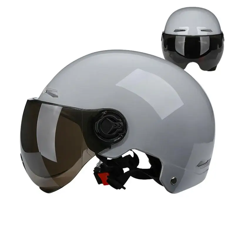 

Шлем мотоциклетный модный для мужчин и женщин, защитная шляпа для электрического автомобиля, велосипеда, аксессуары для мотоциклов