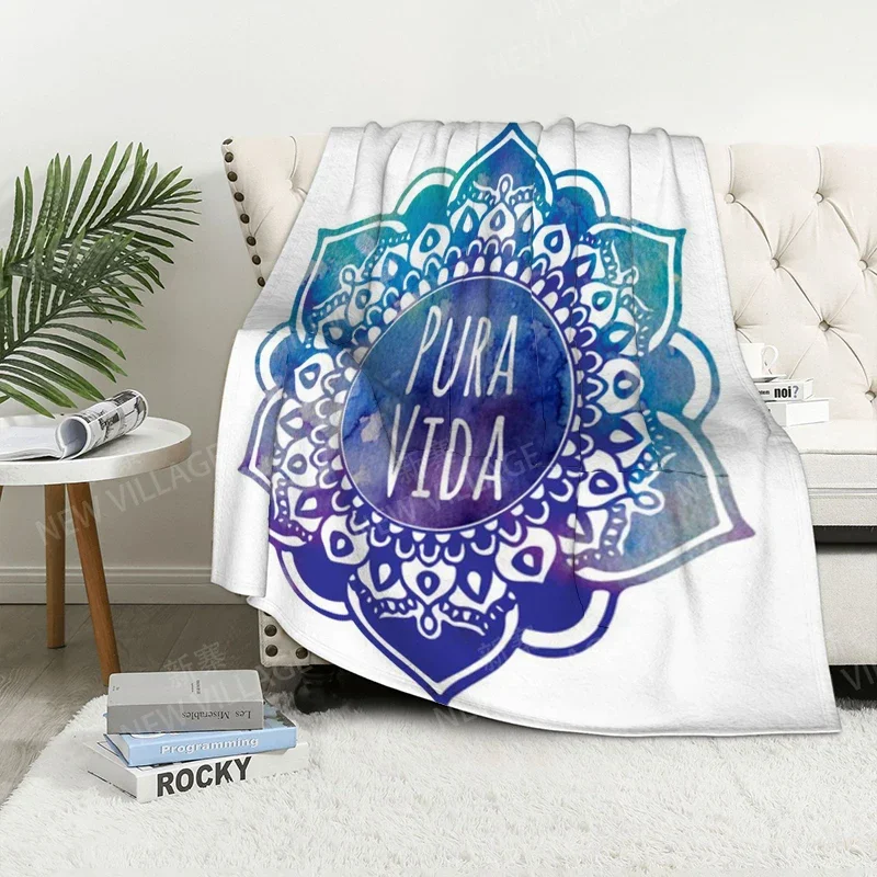 Теплое плед из флиса