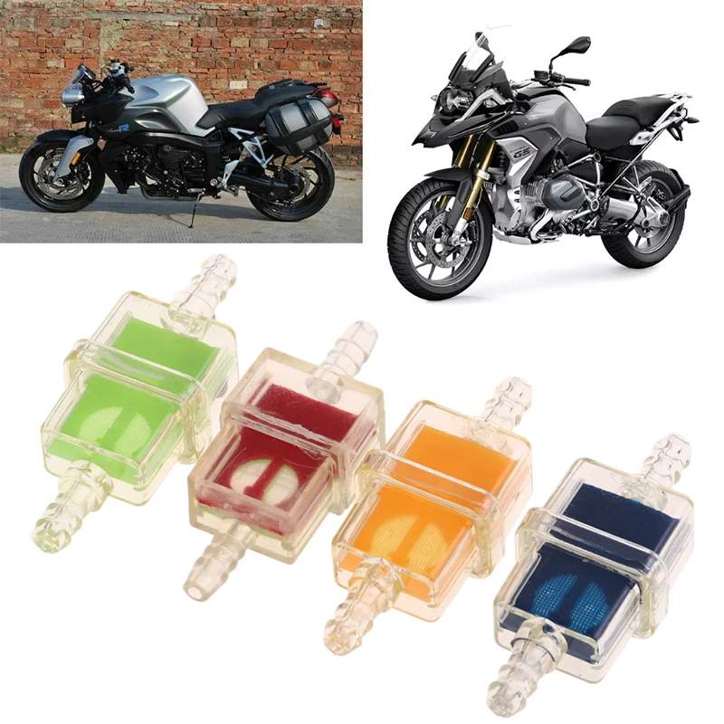

Gas Inline Fuel Oil Filters Vacuum Filtration Replacement Motorcycle Universal