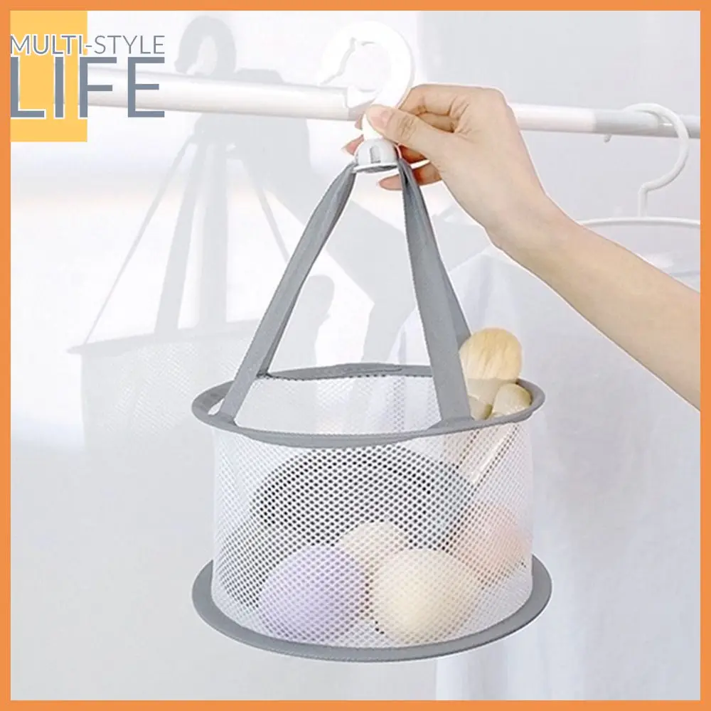 

Windproof Makeup Sponge Drying Net Basket Drying Rack Basket Hangable Makeup Brush Beauty Drying Basket Multi Layer Drying Rack