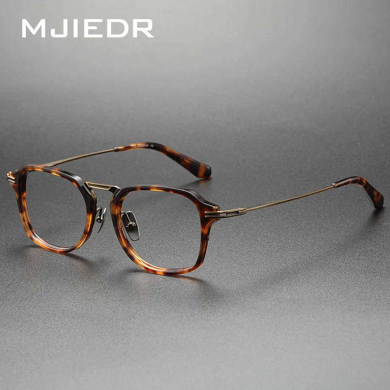 Оправа для очков Мужская/женская из ацетата и титана