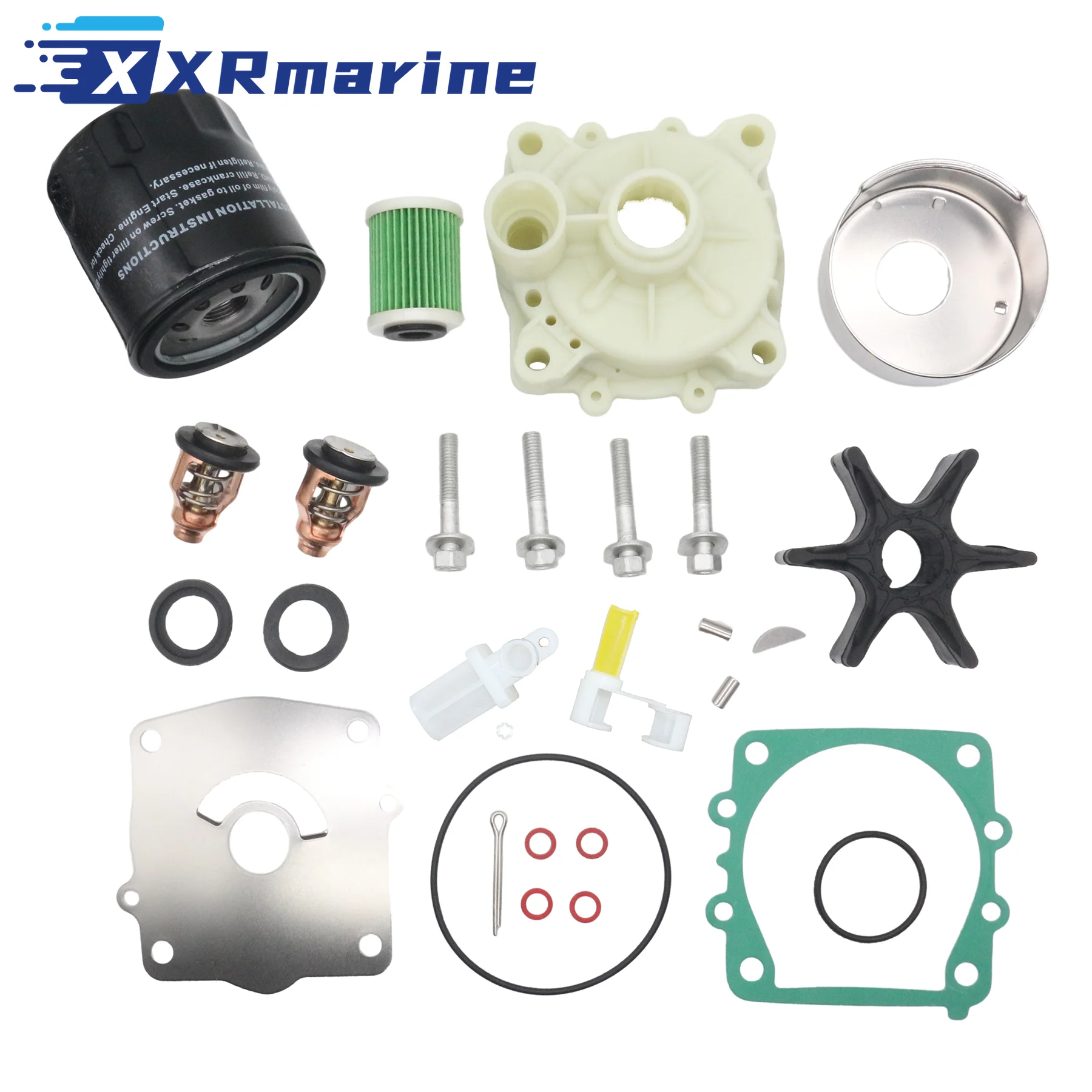 Комплект для обслуживания подвесных моторов 61A-W0078, совместимый с Yamaha Marine P150 V150 P175 V175 P200 VX200 LSVX225 250 л.с., заменяет 65L-W0078 (art.: 3920d9a0a7db9) - 3920d9a0a7db9