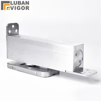 wooden Door shaft,Invisible hinges, load 75kg , auto closed, with buffer function,strong and sturdy,self close pivot adjustable