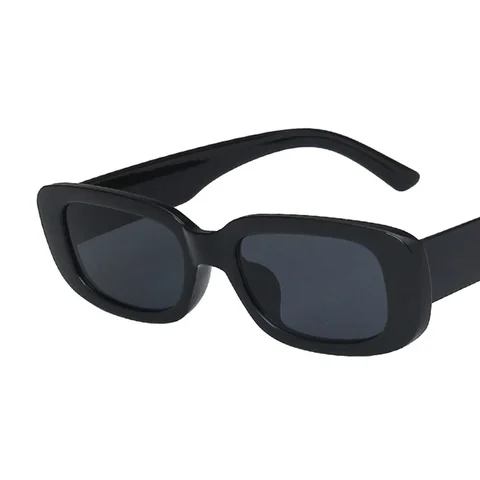 Солнечные очки квадратной формы UV400 женские, небольшие прямоугольные солнцезащитные аксессуары в винтажном стиле