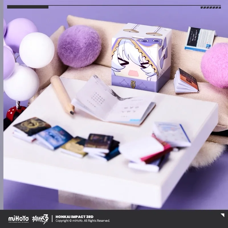 Фото В наличии: Оригинальное зарядное устройство MiHoYo Honkai Impact 3 Theresa Elysia DELIFANG De Cube Fast Charger 35W для косплея, аниме, игр, Type-C, подарок №4
