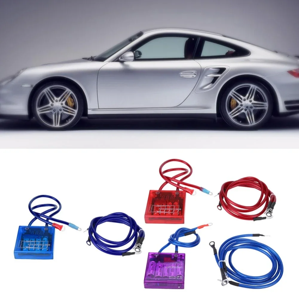 Автомобильный стабилизатор для экономии топлива напряжения с наземными