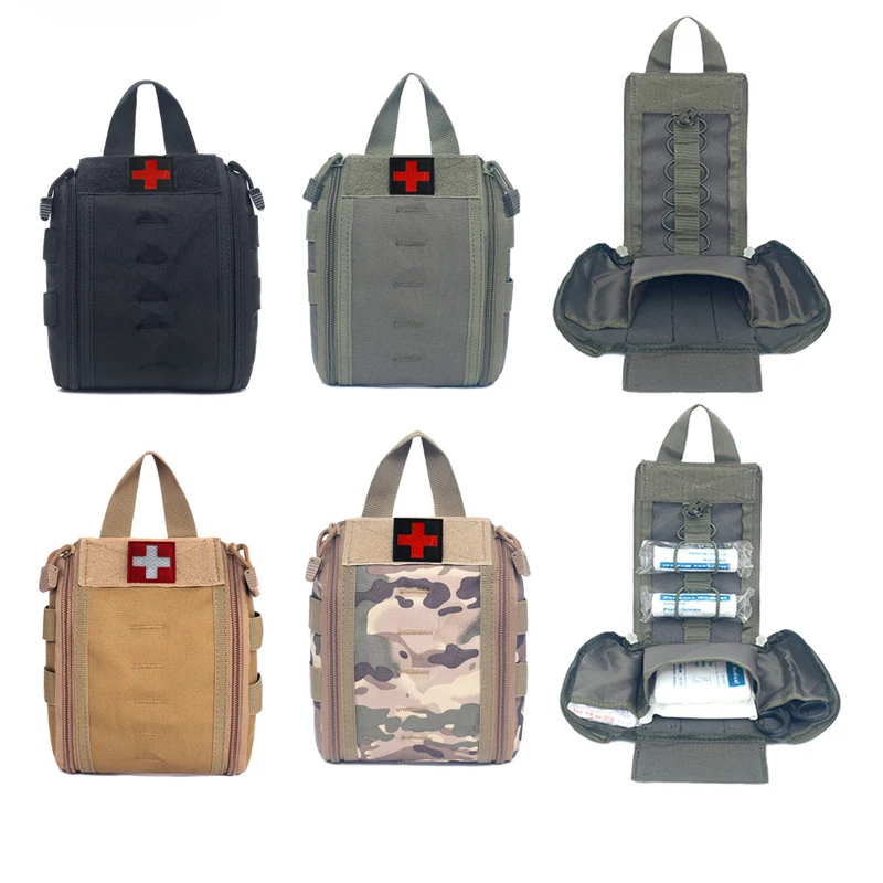 

Тактические наборы первой помощи Molle медицинская сумка для экстренного использования на открытом воздухе армейский охотничий автомобиль экстренный инструмент для кемпинга выживания военная сумка для повседневного использования