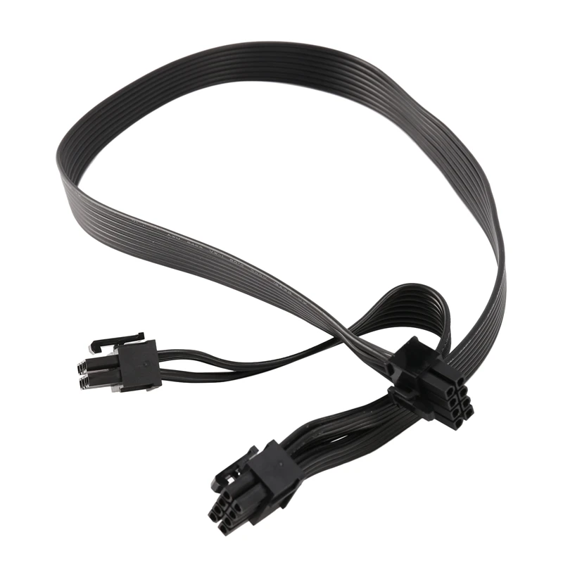 

PCI Express 8Pin To Dual 6+2Pin Power Supply Cable Pcie 8 Pin 1 To 2 Spliter Cable For Corsair RM/HX/CX-M Series