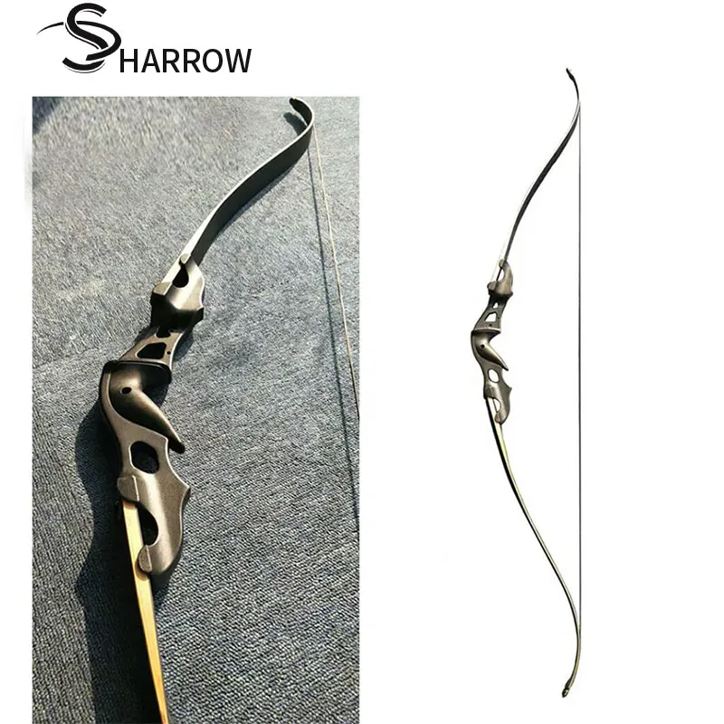 

58inch Archery 20-55lbs Recurve Bow Takedown Hunting Bow Aluminum Bow Riser Outdoor Hunting Shooting Accessories