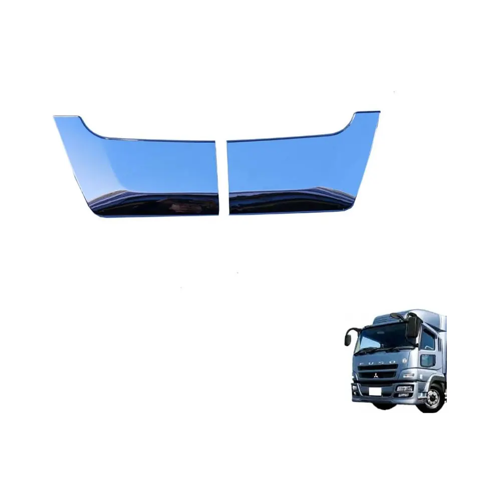 Фото Комплект хромированных накладок на бампер FDONG, 2 шт., для MITSUBISHI FUSO F420 FP517 FP519 №1