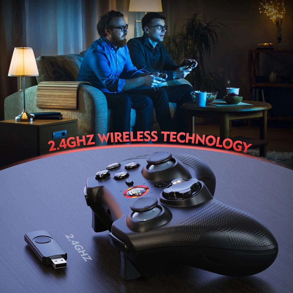 2 шт. EasySMX ESM-9101 геймпад Android джойстик 4G беспроводное управление для ПК Steam PS3