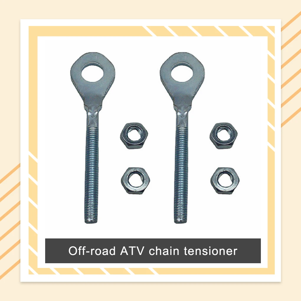

ATV Chain Axle Adjuster Tensioner Kit Replacement for 50 90 125cc
