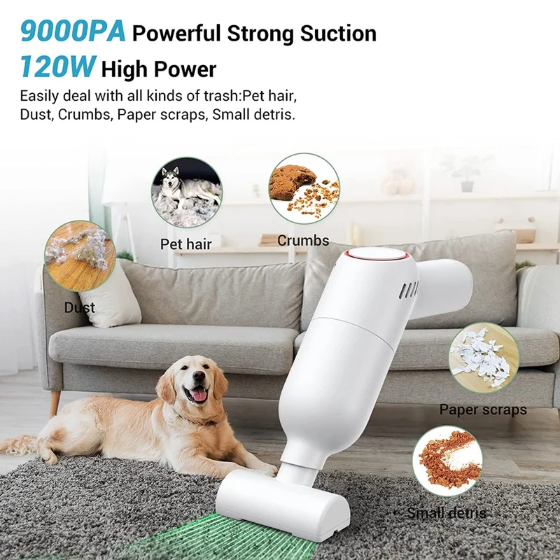 8000Pa пылесос беспроводной мини перезаряжаемый ручной с сильным всасыванием