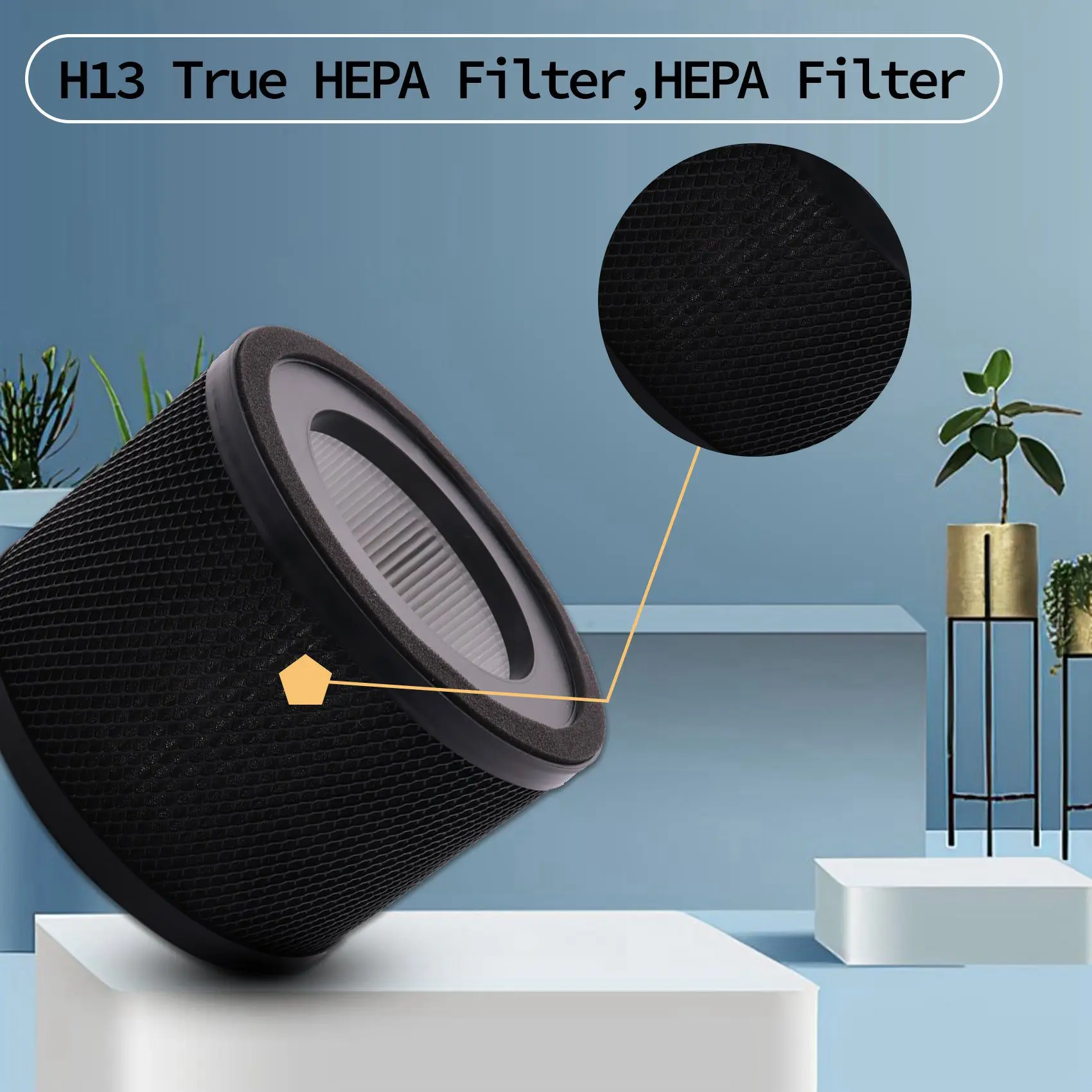 Сменный HEPA-фильтр TaoTronics TT-AP001 очиститель воздуха для VAVA VA-EE014 с фильтром