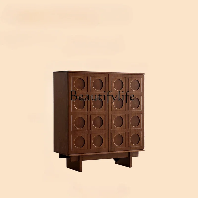 Zhonggu сервант из цельного дерева для гостиной дома французского ретро боковой